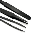 Hot Sale ESD Anti-static Cleanroom Stainless Tweezers for Precision Parts